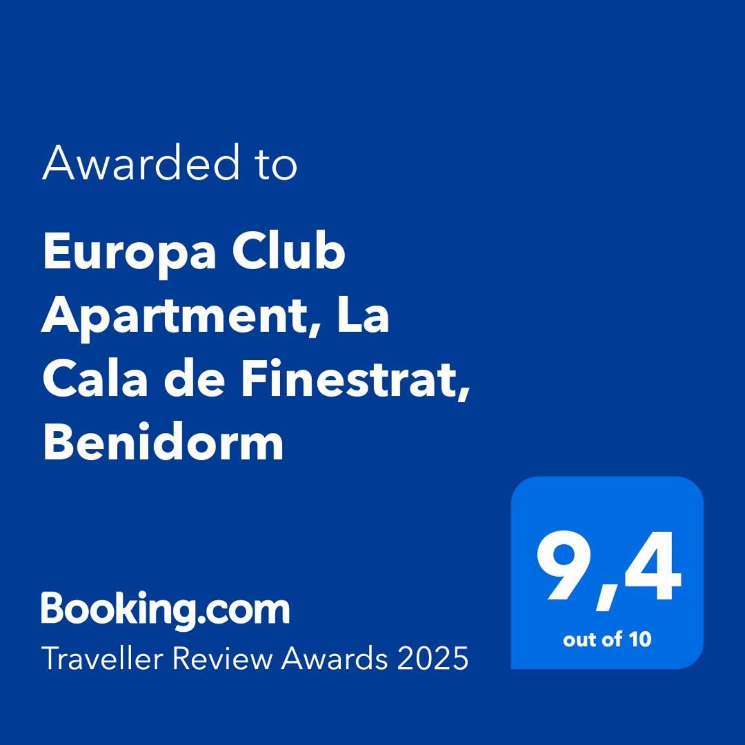 Apartamento Europa Club Apartment, La Cala De Finestrat, Benidorm, Next To The Beach, Ground Floor, Air Cond
